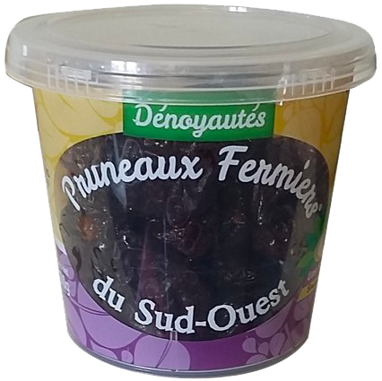 grignoter des pruneaux fermiers